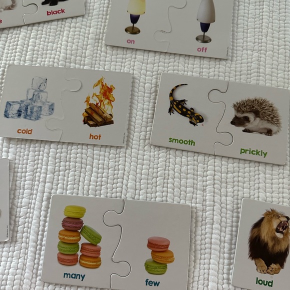 Kids learning opposite games/ flash cards - Picture 3 of 7